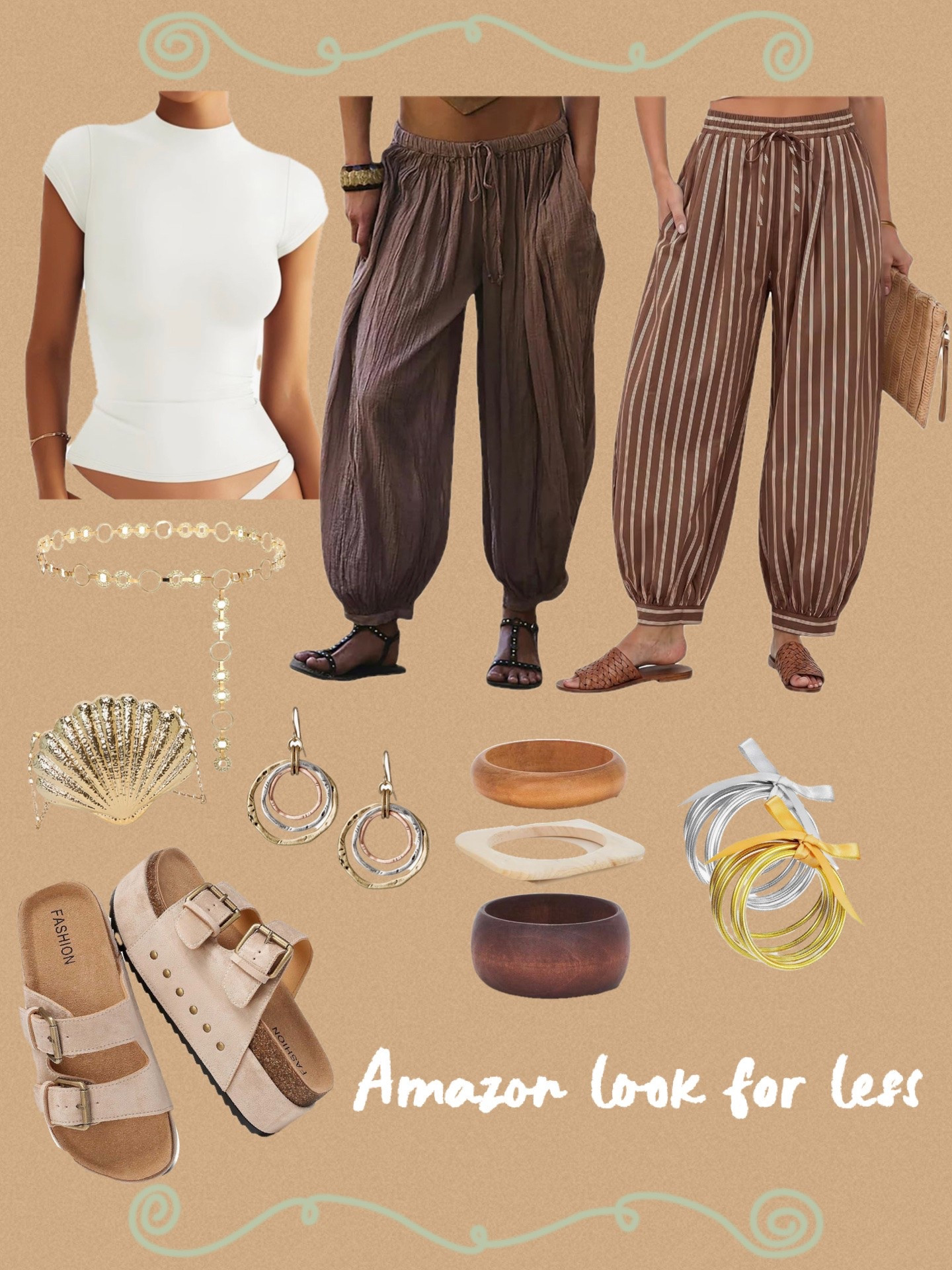 Amazon look for less and so cute! 🤎