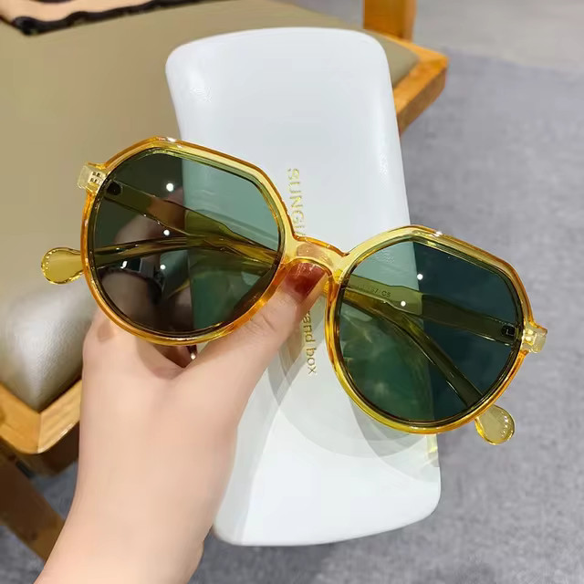 Sunglasses Women Small Frame Milk Tea White Sunglasses Classic Design Retro Sunglasses Small Face... | AliExpress (US)