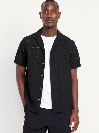 Short-Sleeve Camp Shirt | Old Navy (US)