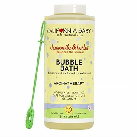 california baby bubble bath - chamomile & herbs, 13 oz | Walmart (US)