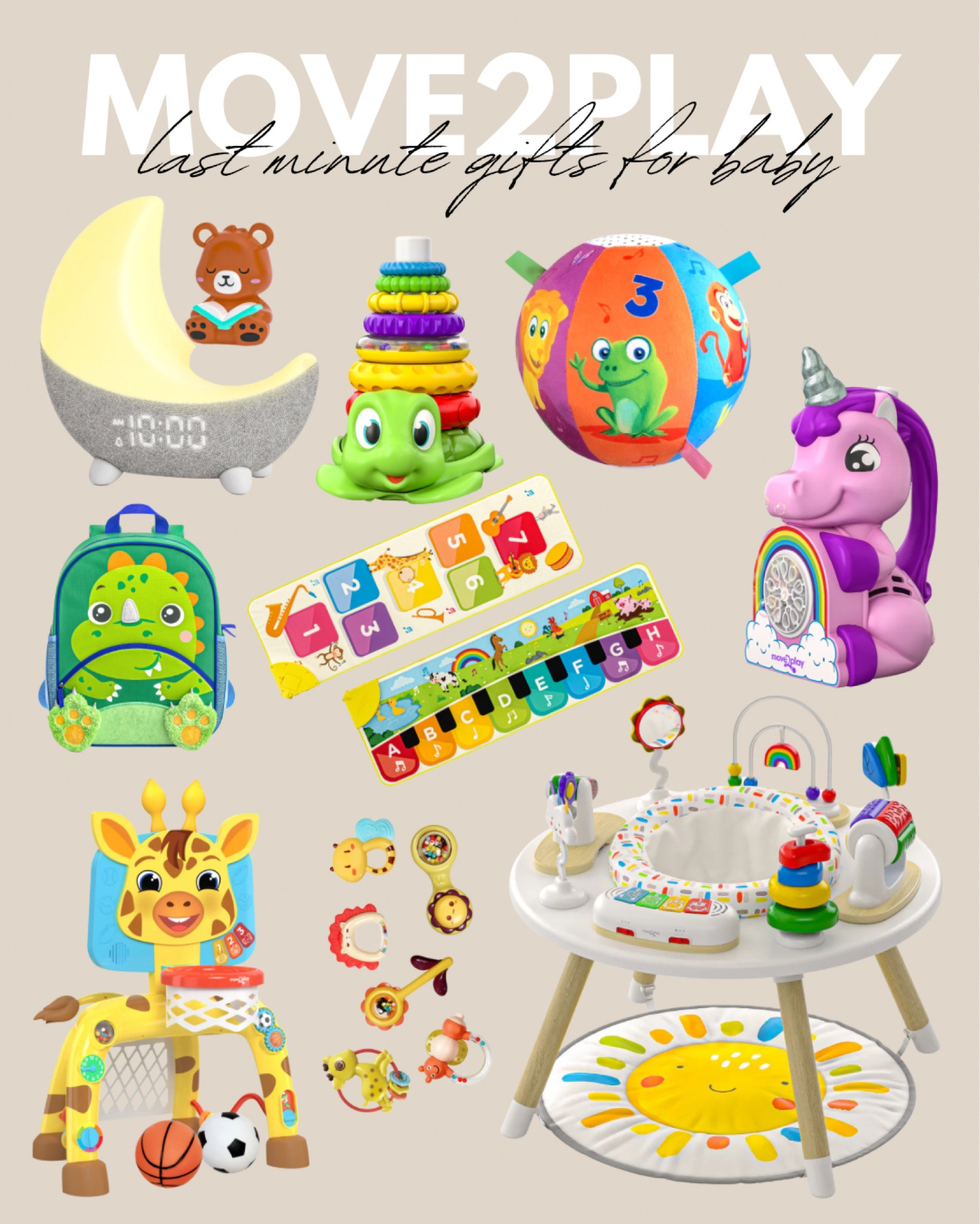 @move2play last minute gifts for baby, all still arrive on time if you order by the 19th. #ad 

Baby toys, gift guide, 

#LTKBaby #LTKGiftGuide #LTKKids