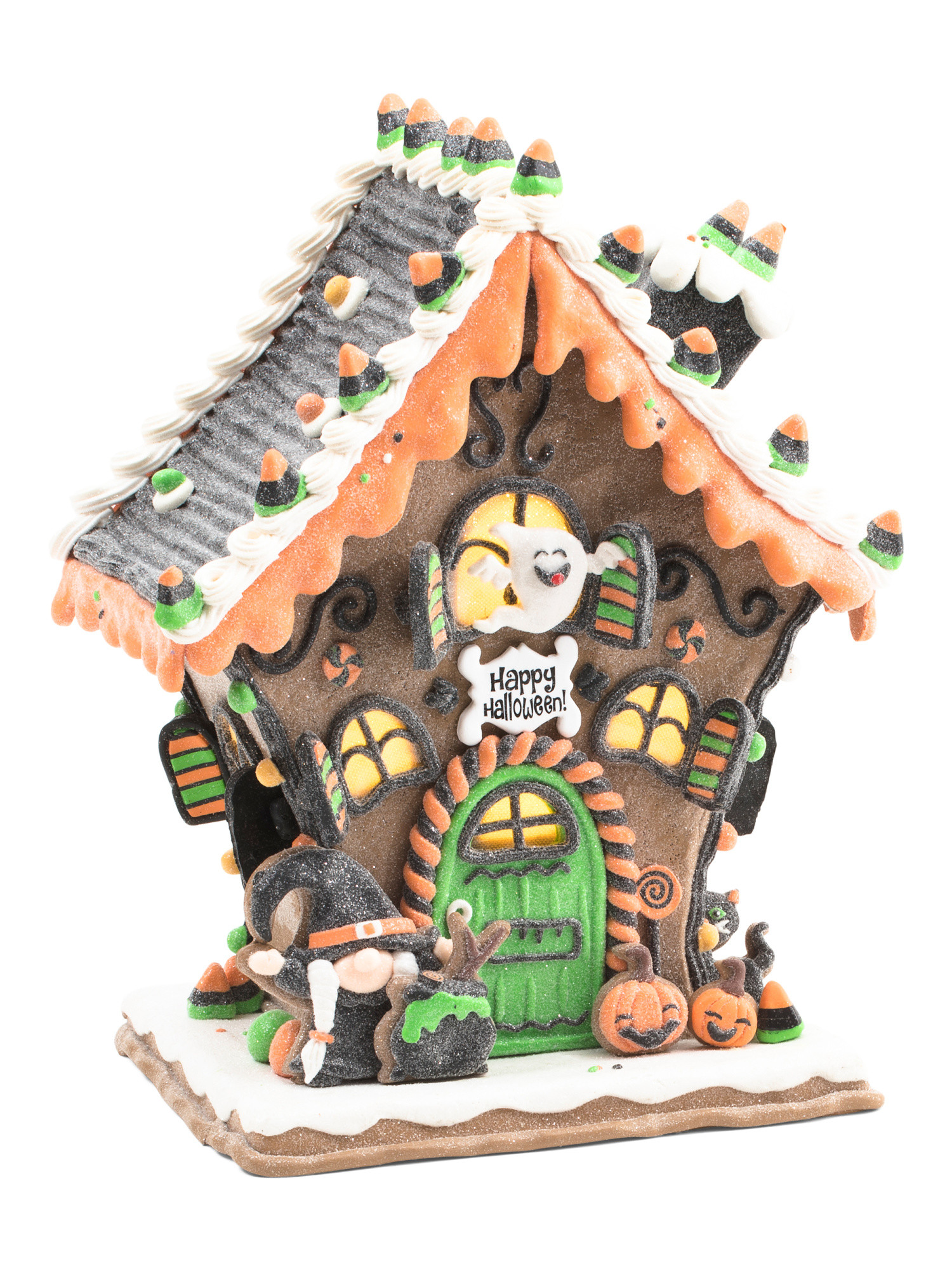 13.5in Led Haunted Gingerbread House | TJ Maxx