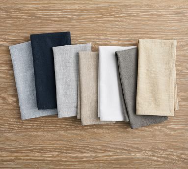 Organic Cotton Casual Napkins | Pottery Barn (US)