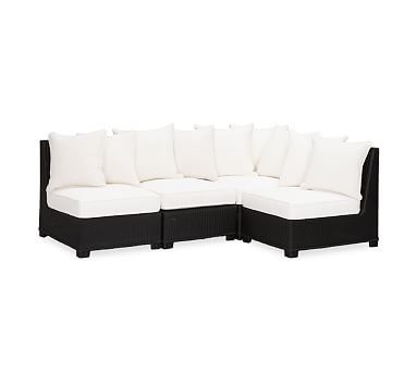 Select 3 - Armless/Left-Arm/Right-Arm Sectional Chair Cushion Slipcovers | Pottery Barn (US)
