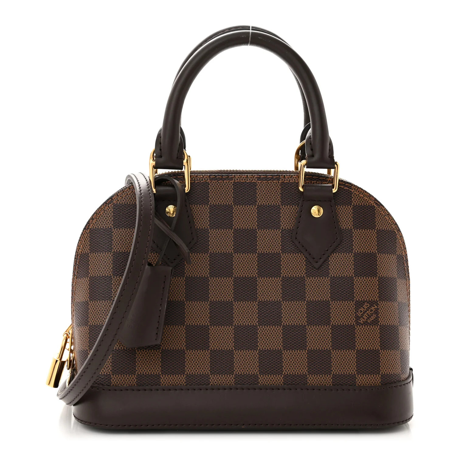 LOUIS VUITTON Damier Ebene Alma BB | FASHIONPHILE (US)