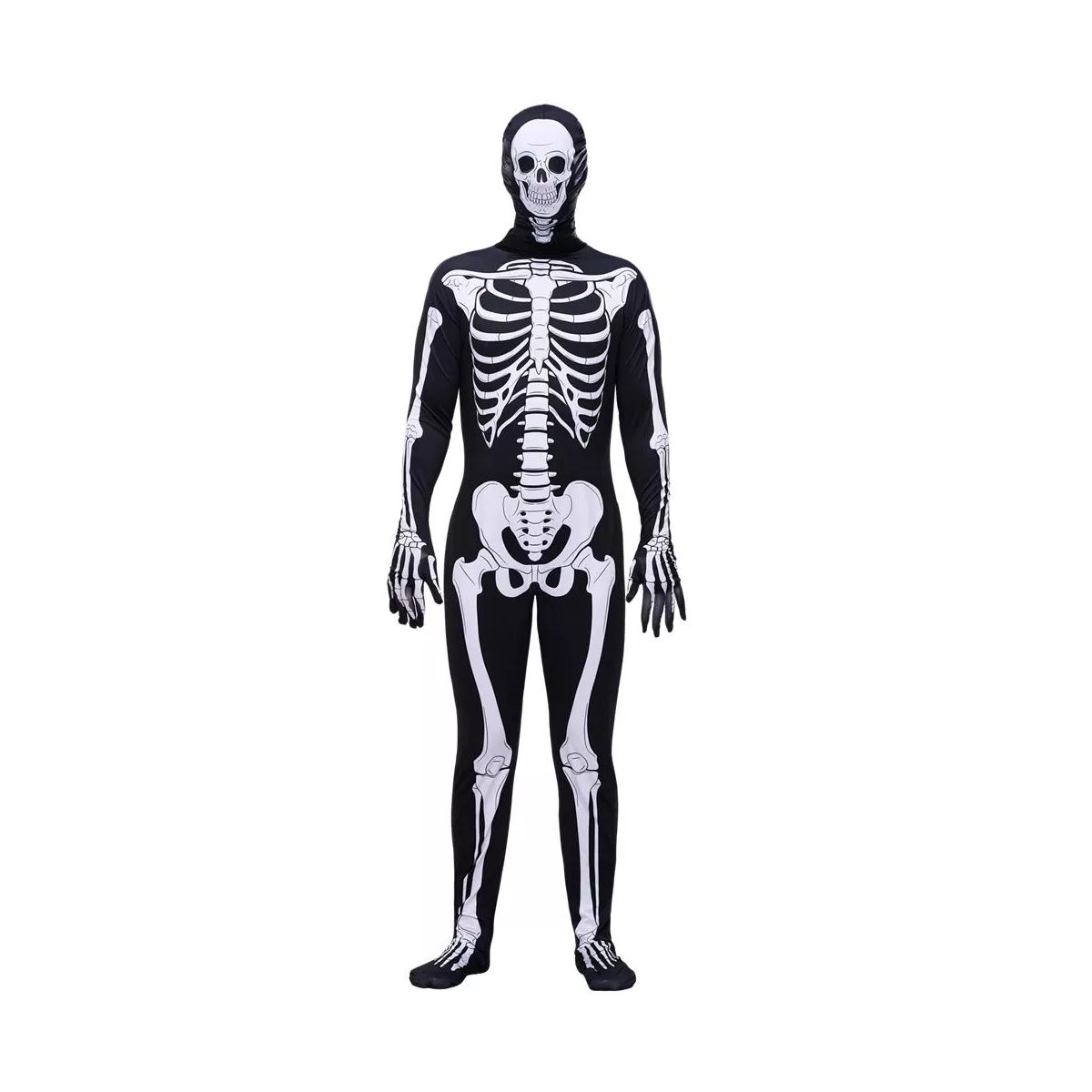 Joyfy Men's Halloween Skeleton Costume Adults Skeleton Bodysuit for Halloween Costume dress up - ... | Target