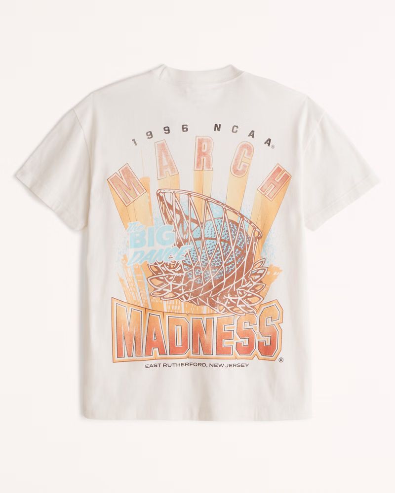 Vintage March Madness Graphic Tee | Abercrombie & Fitch (US)