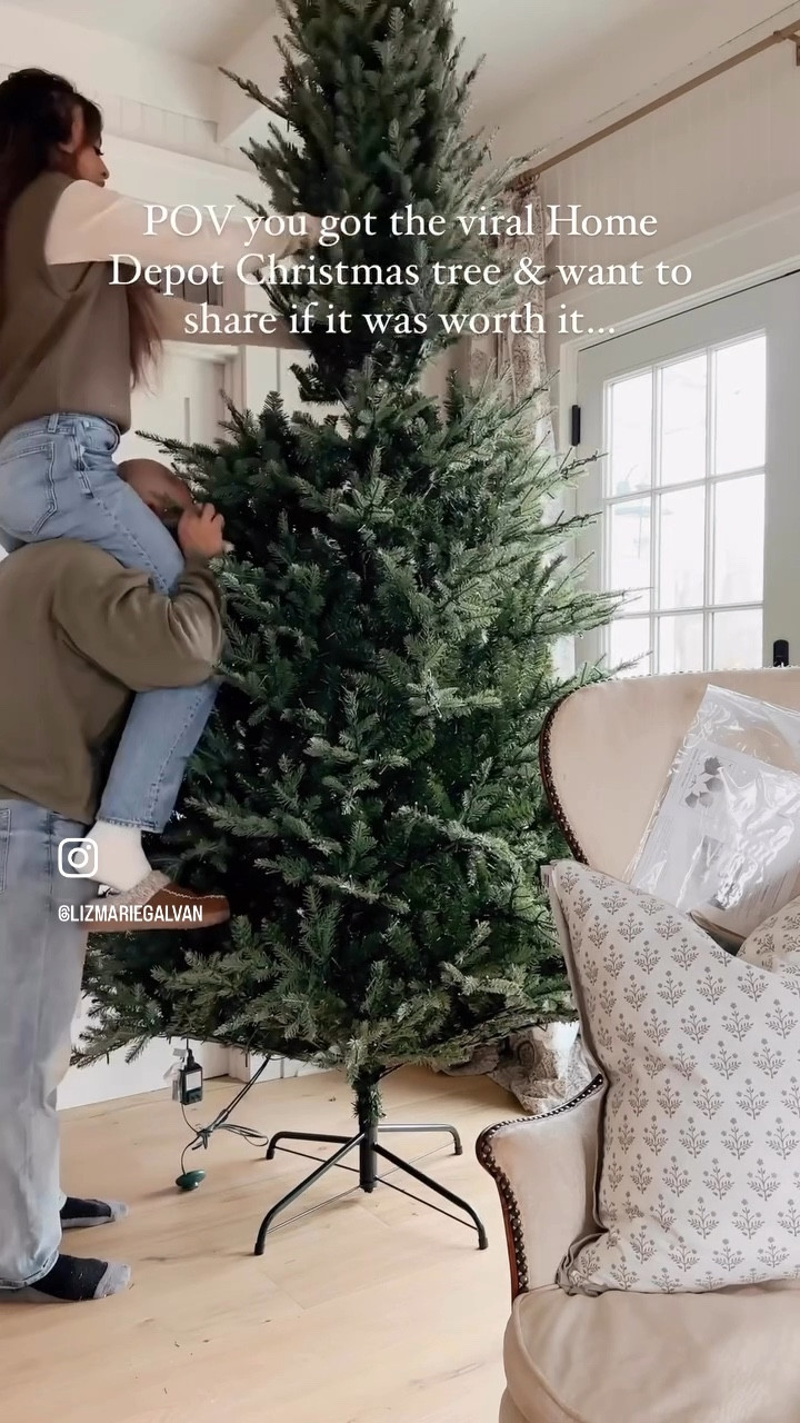 The viral Christmas tree is back in stock & selling FAST!!! 

#LTKSeasonal #LTKHoliday #LTKVideo