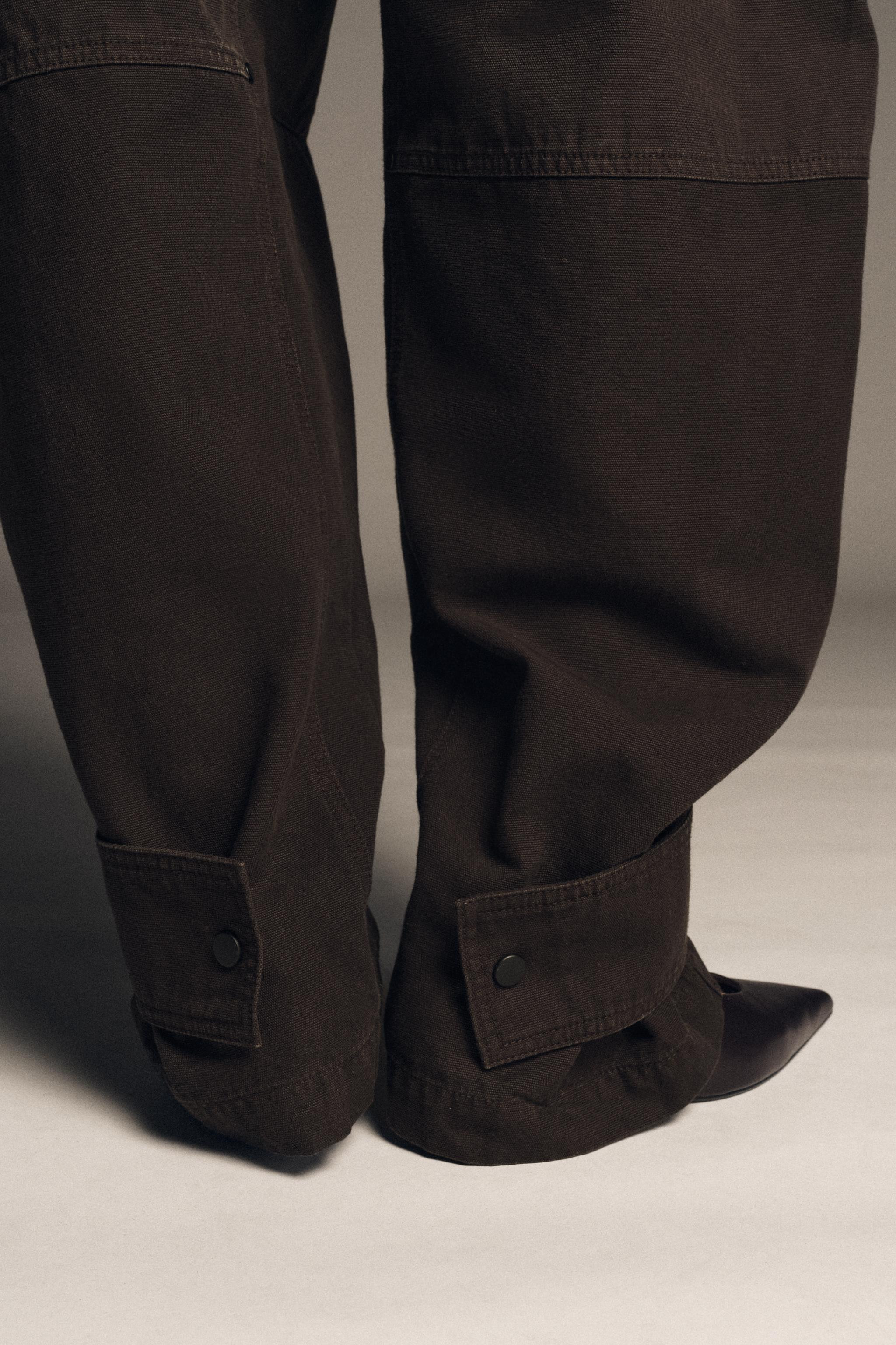 ZW COLLECTION BALLOON CARGO PANTS | Zara US