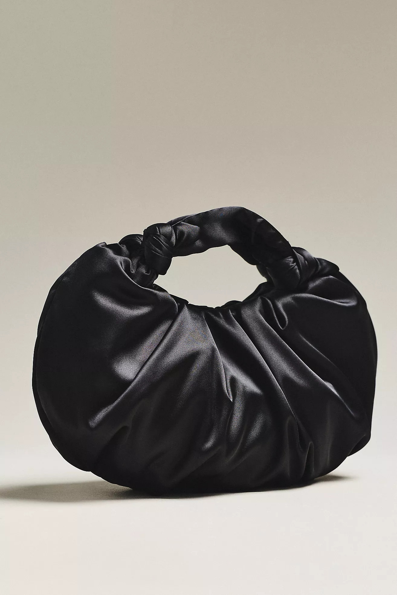 Slouchy Satin Knotted Bag | Anthropologie (US)