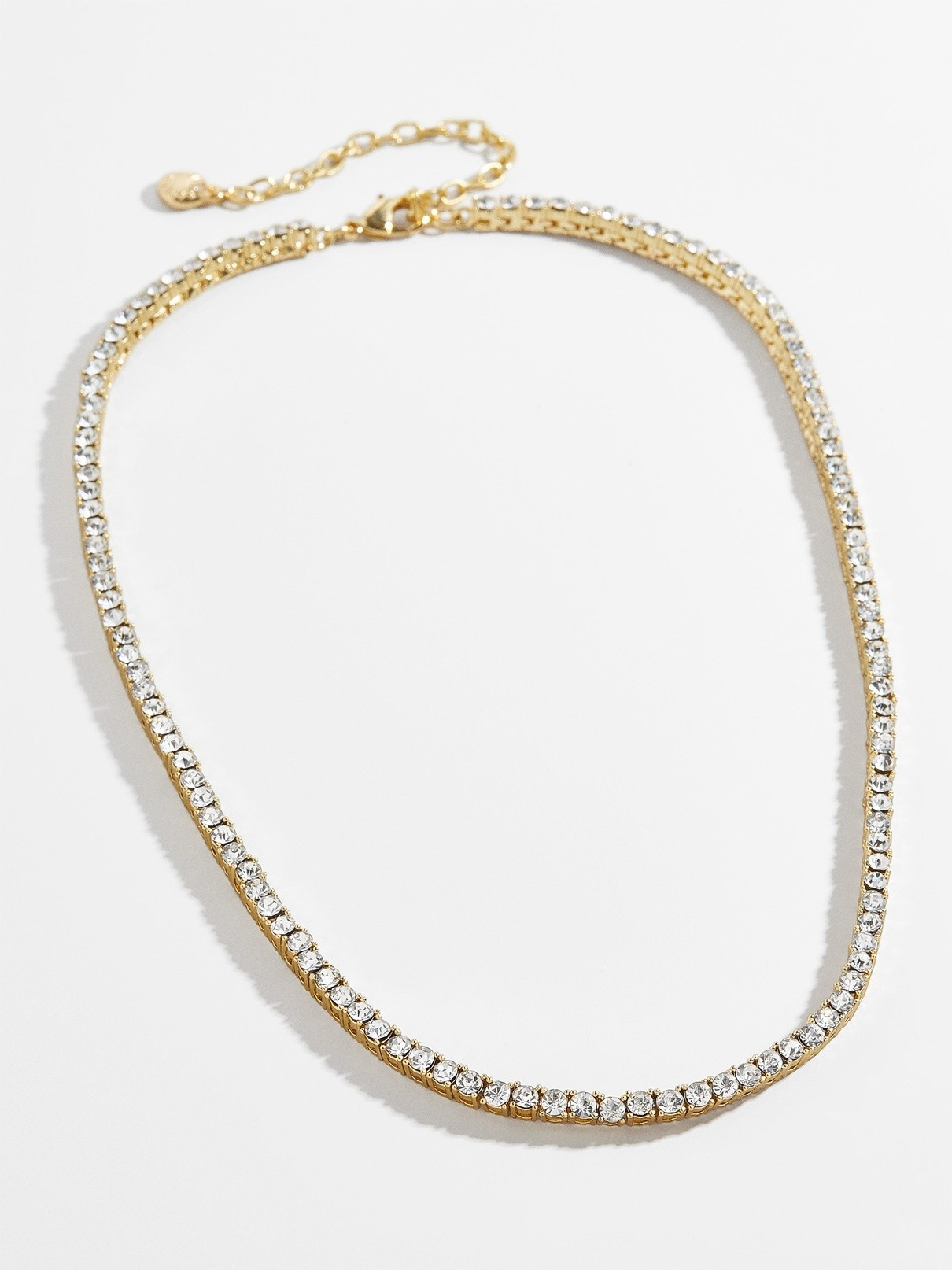 Bennett Crystal Tennis Necklace | BaubleBar (US)