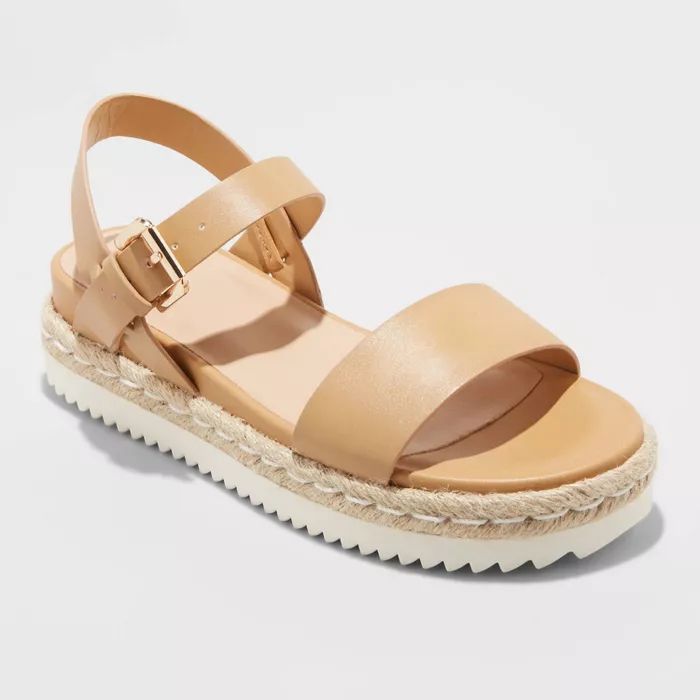 Women's Rianne Espadrille Ankle Strap Sandals - A New Day™ | Target