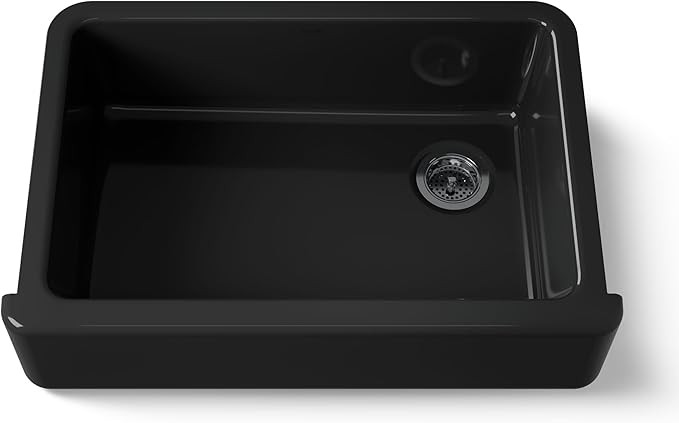 KOHLER Whitehaven® 32-3/4" Farmhouse Self-Trimming Undermount Single-Bowl Kitchen Sink Undermoun... | Amazon (US)