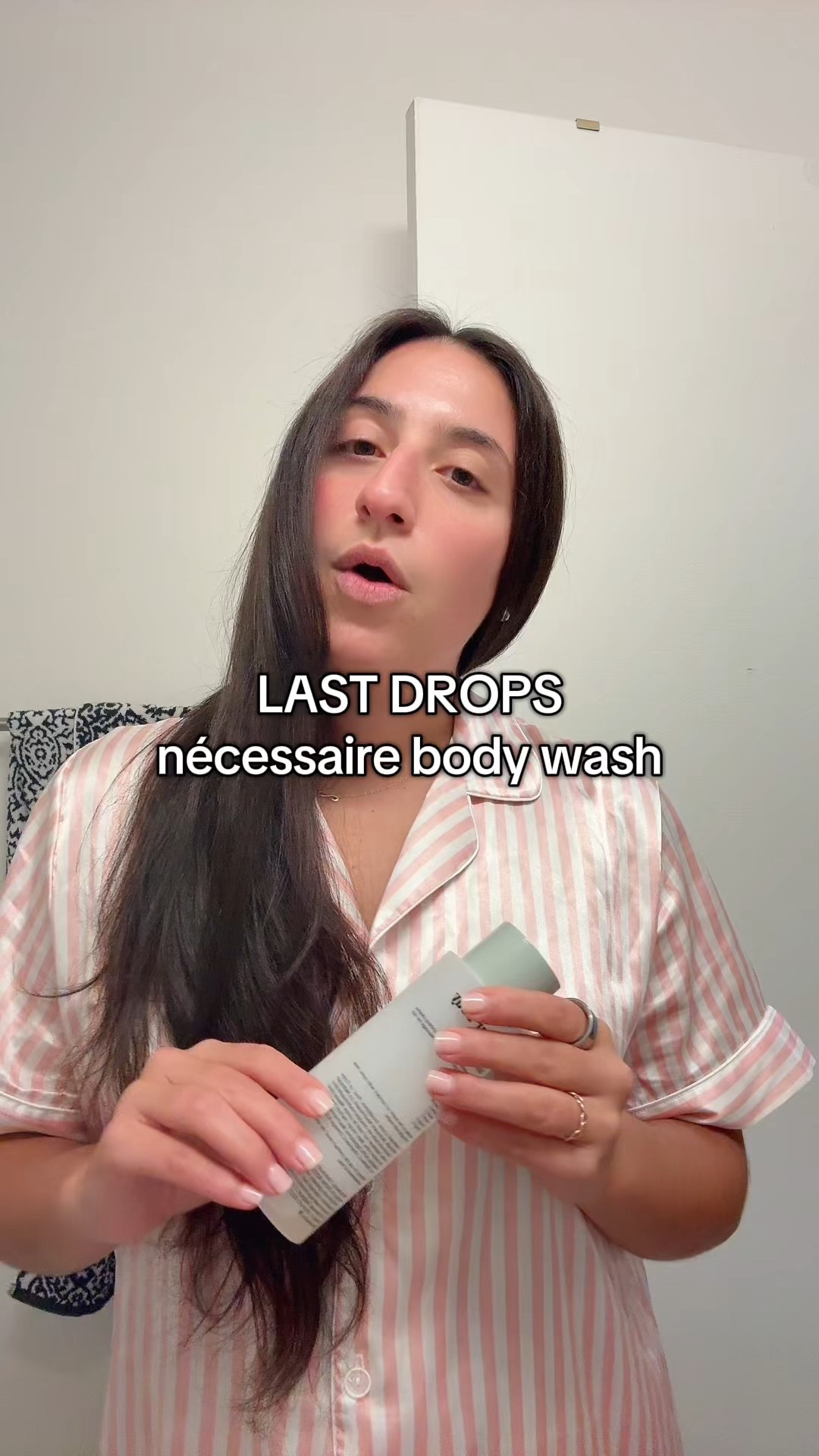 Using every last drop of nécessaire’s body wash in eucalyptus. 

#LTKBeauty