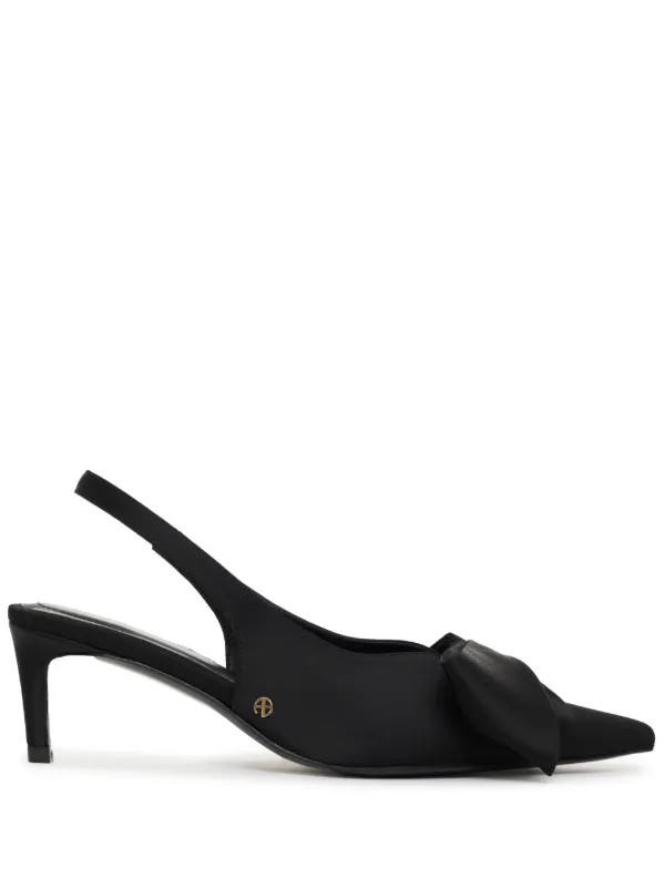 ANINE BING 57mm Nina Pumps | Black | FARFETCH | Farfetch Global