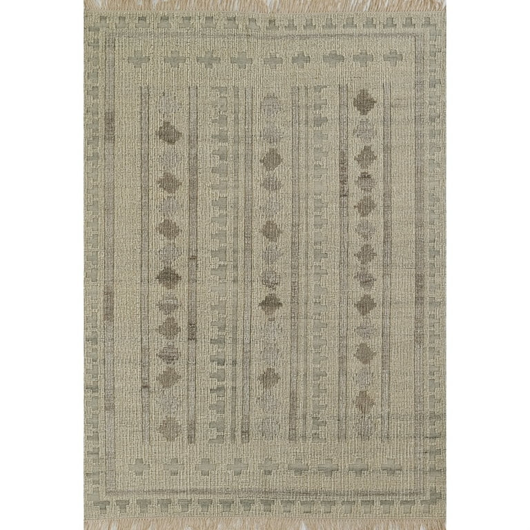 Momeni Traditional Rectangle Area Rug, Ivory, 8' X 10' | Walmart (US)