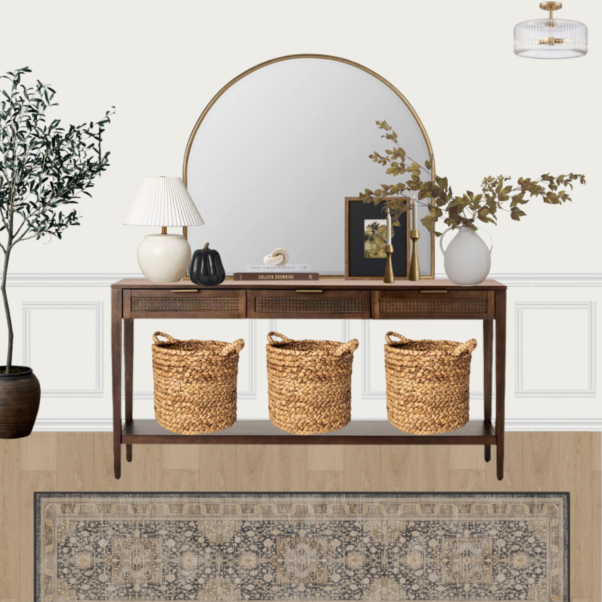 Entryway design 

#LTKSeasonal #LTKHome #LTKStyleTip