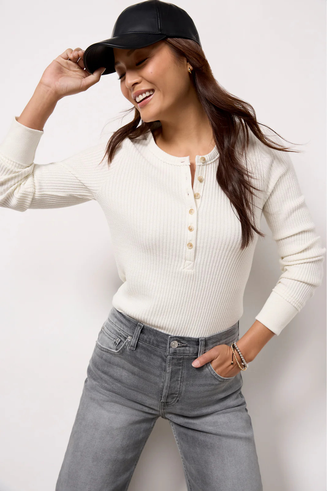 Legend Apres Waffle Henley | Evereve