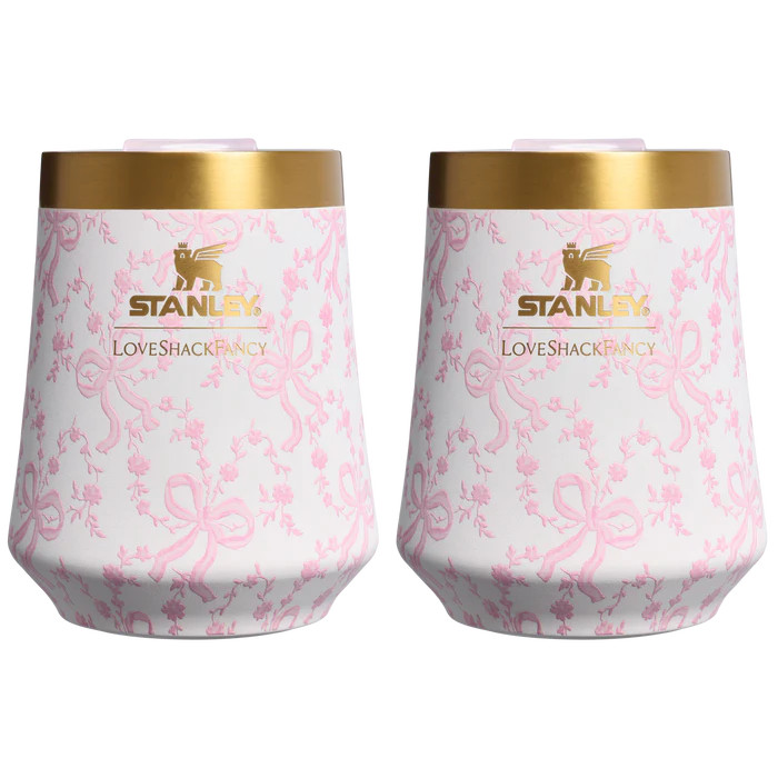Stanley 1913 x LoveShackFancy Holiday The Reserve Wine Tumbler Set | 1 | Stanley PMI US