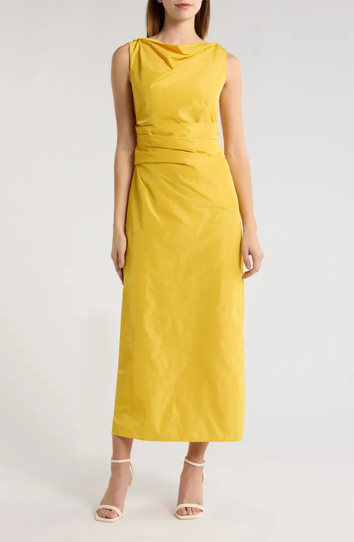STAUD Callie Ruched Midi Dress | Nordstrom | Nordstrom