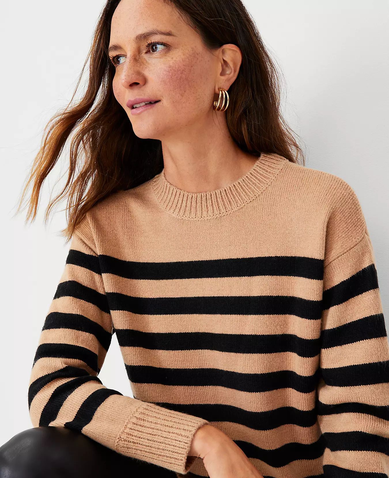 Striped Tunic Sweater | Ann Taylor (US)