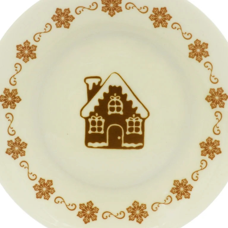 6" Gingerbread House Plate by Ashland® - Holiday and Christmas Home Decor - Walmart.com | Walmart (US)