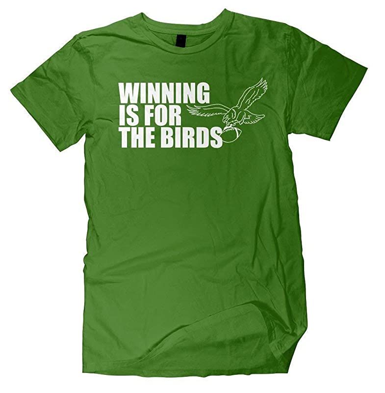 Winning Is For The Birds Shirt Bradley Cooper Philly Football Super Fan T-Shirt Funny Cotton Shor... | Amazon (US)