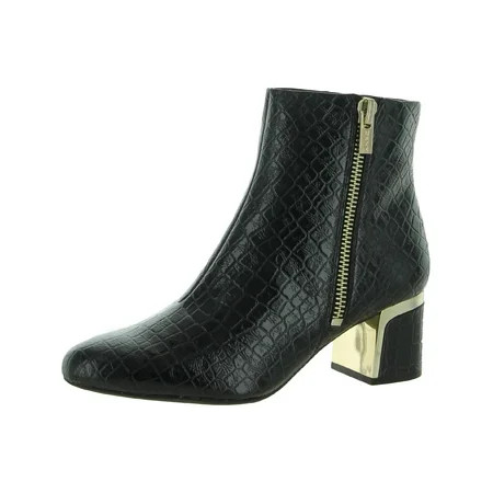 DKNY Womens Crosbi Ankle Block Heel Booties | Walmart (US)