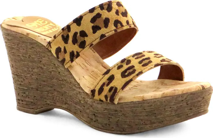 Houston Double Band Wedge Slide SandalLOVE AND LIBERTY | Nordstrom