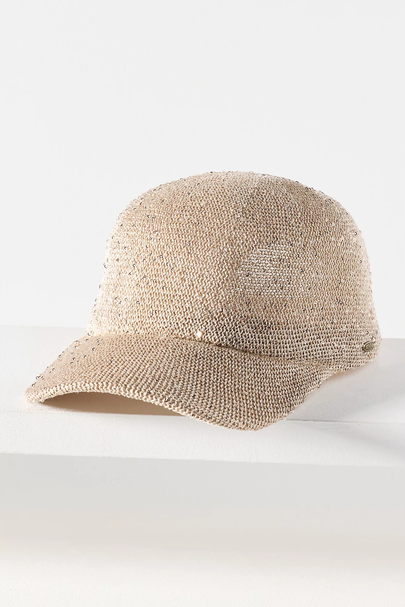 Cheveux Corp. Sparkle Knit Baseball Cap | Anthropologie (US)