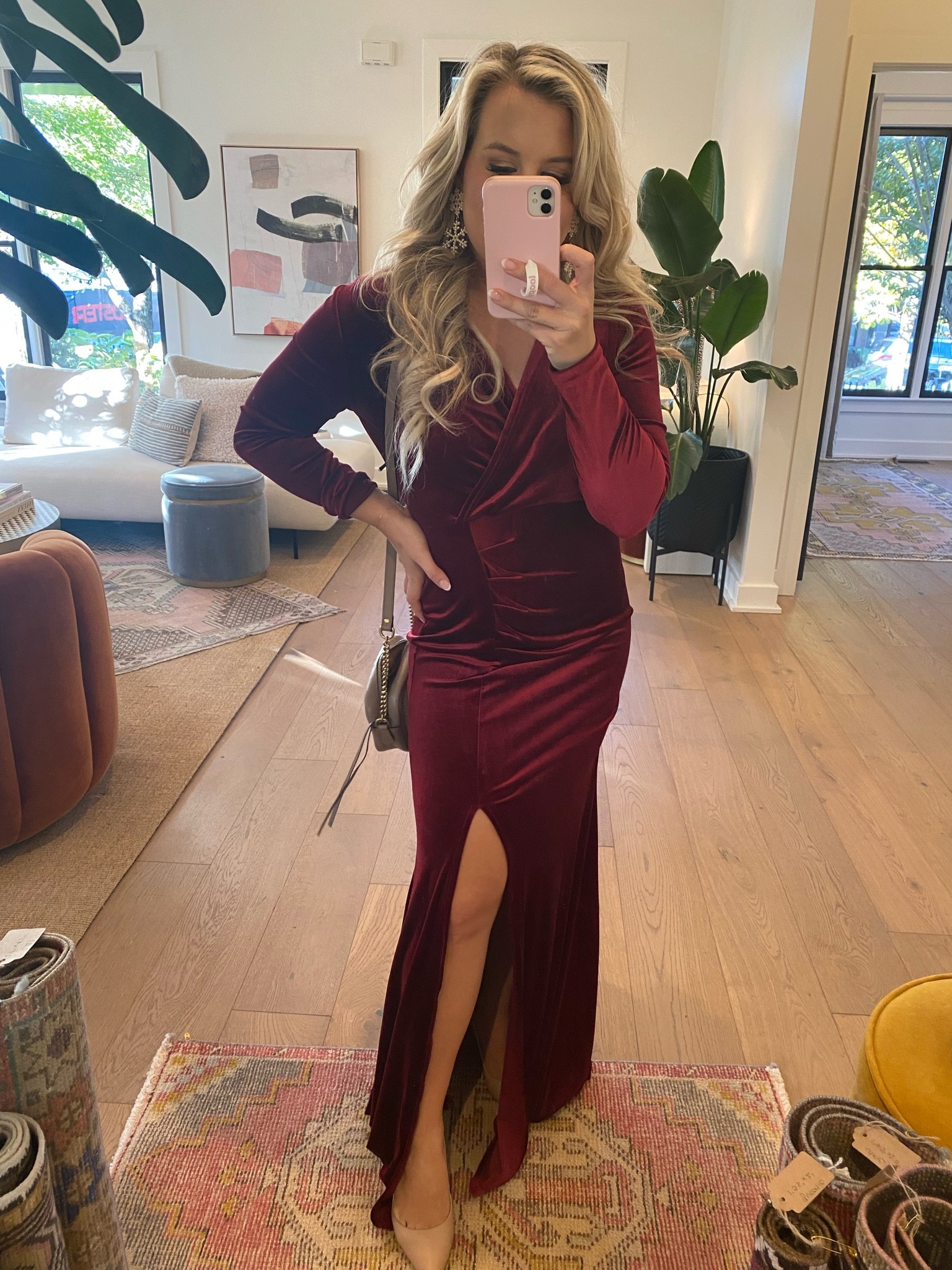 Amazon Long sleeve wrap velvet holiday dress size small and true to size. Wedding guest dress. Christmas card Dress. Under $5 and great quality. 

#LTKHoliday #LTKSeasonal #LTKunder50