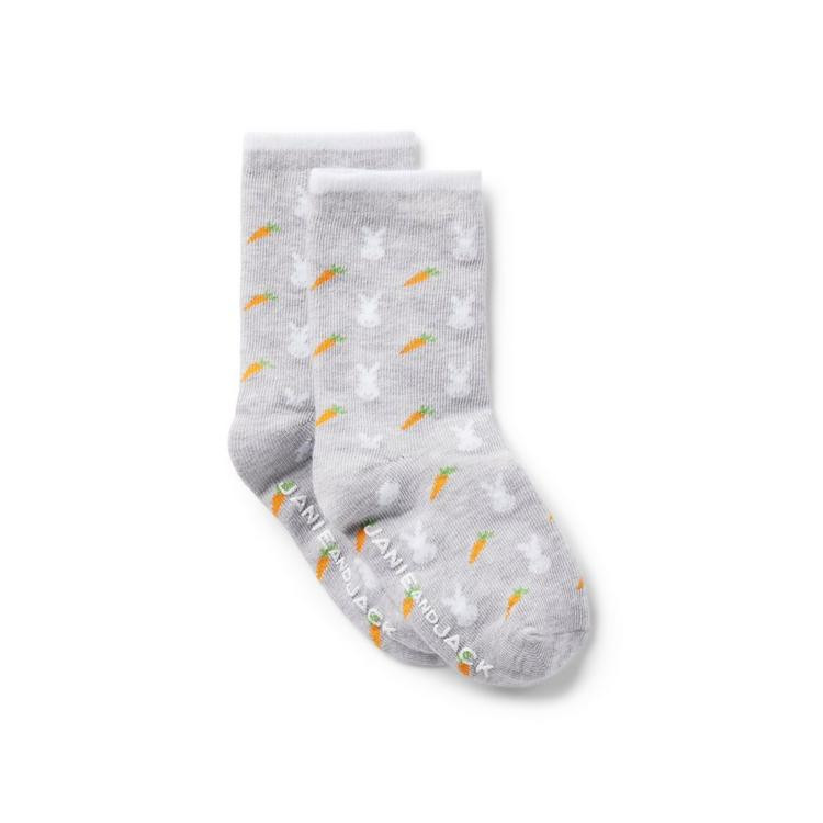 Bunny Carrot Sock | Janie and Jack