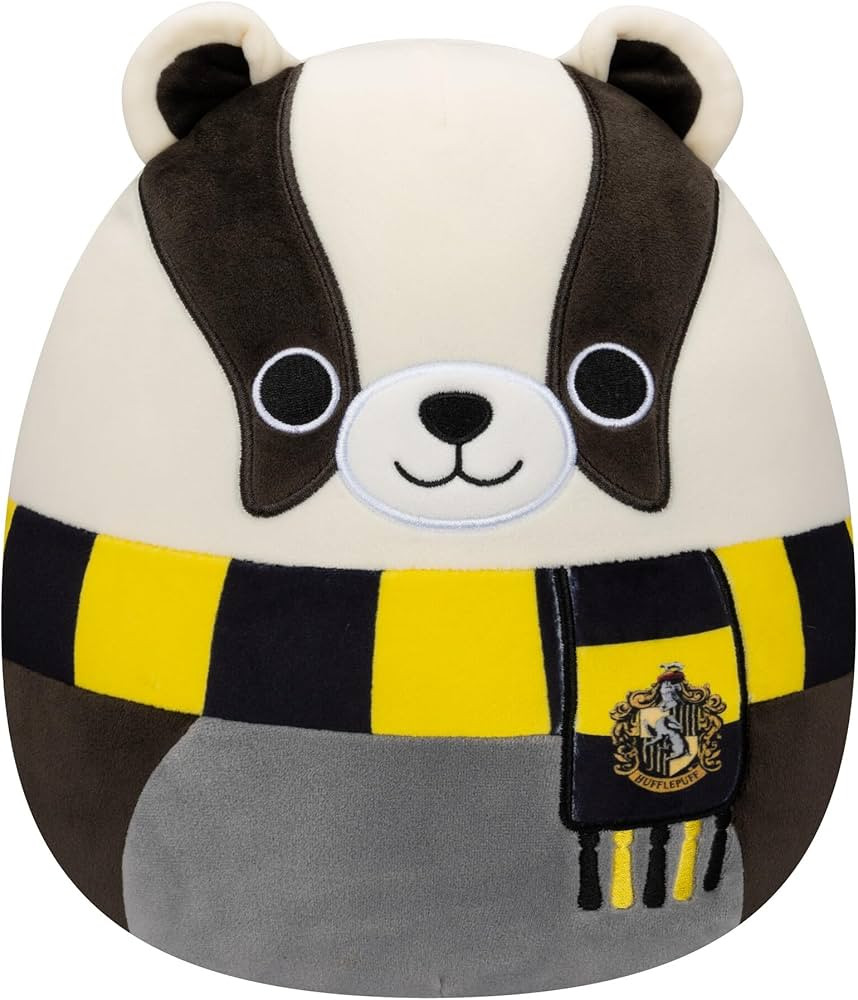Squishmallows Original Harry Potter 10-Inch Hufflepuff Badger Plush - Medium-Sized Ultrasoft Offi... | Amazon (US)