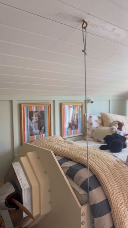 Thrift hack!! Take a Thrifted frame and cover the matting with fabric and add a family photo! Here’s the links for Remi’s bedroom ✈️🦒

#LTKHome #LTKFamily #LTKKids