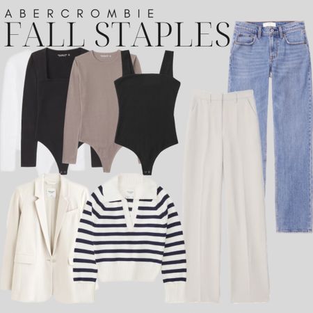 Abercrombie Labor Day weekend sale! These are my fall staples I plan on living in this season. Fall outfits are my favorite so I can’t wait! #LTKunder100 

#LTKworkwear #LTKSeasonal