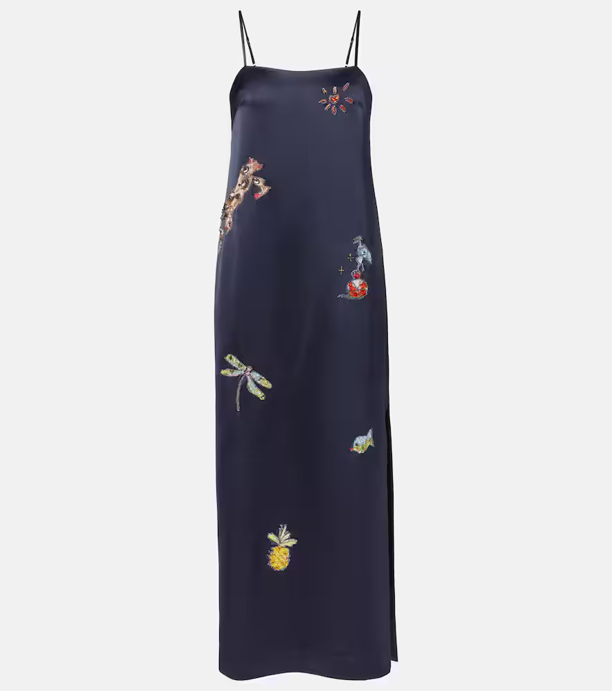 AlÃ©mais x Anouk Colantoni Fontaine slip midi dress | Mytheresa (US/CA)