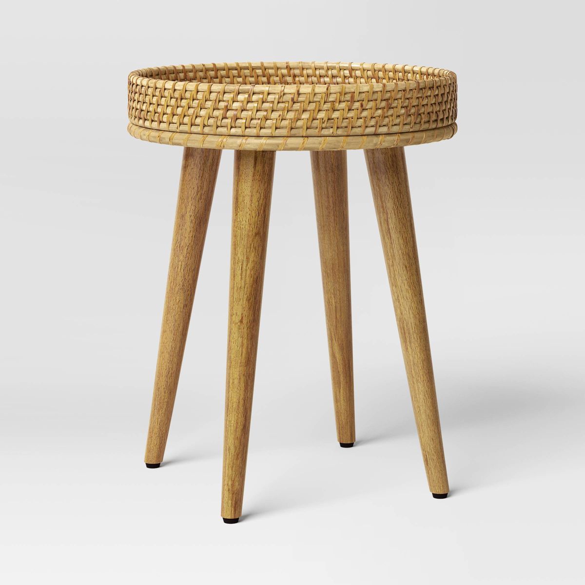Round Natural Woven Accent Table - Threshold™ | Target