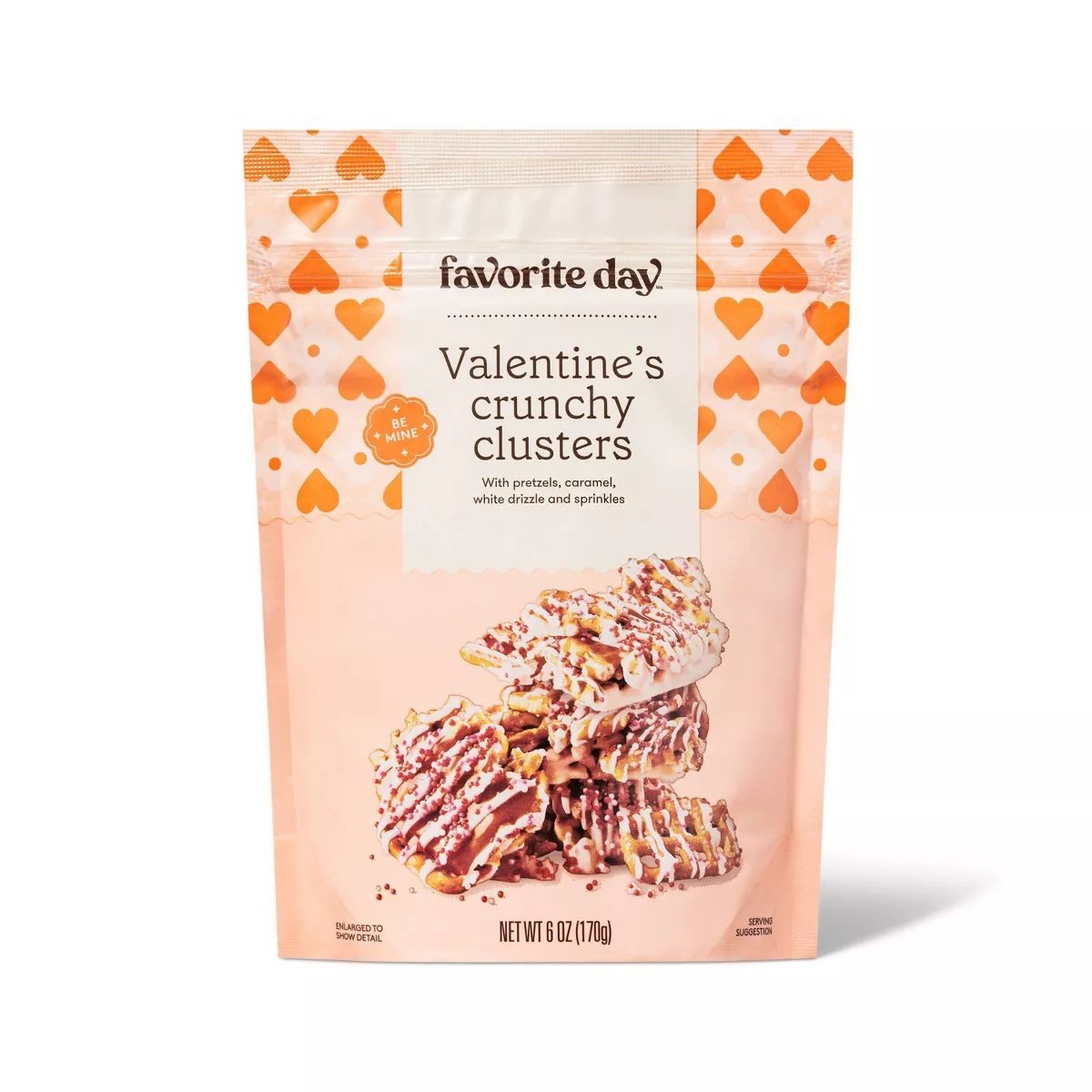 Valentine White Chocolate Pretzel Crunchers - 6oz - Favorite Day™ | Target