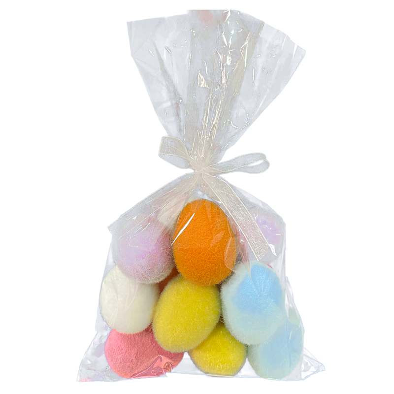 Bunny Brights 12-Count Bright Flocked Eggs | At Home