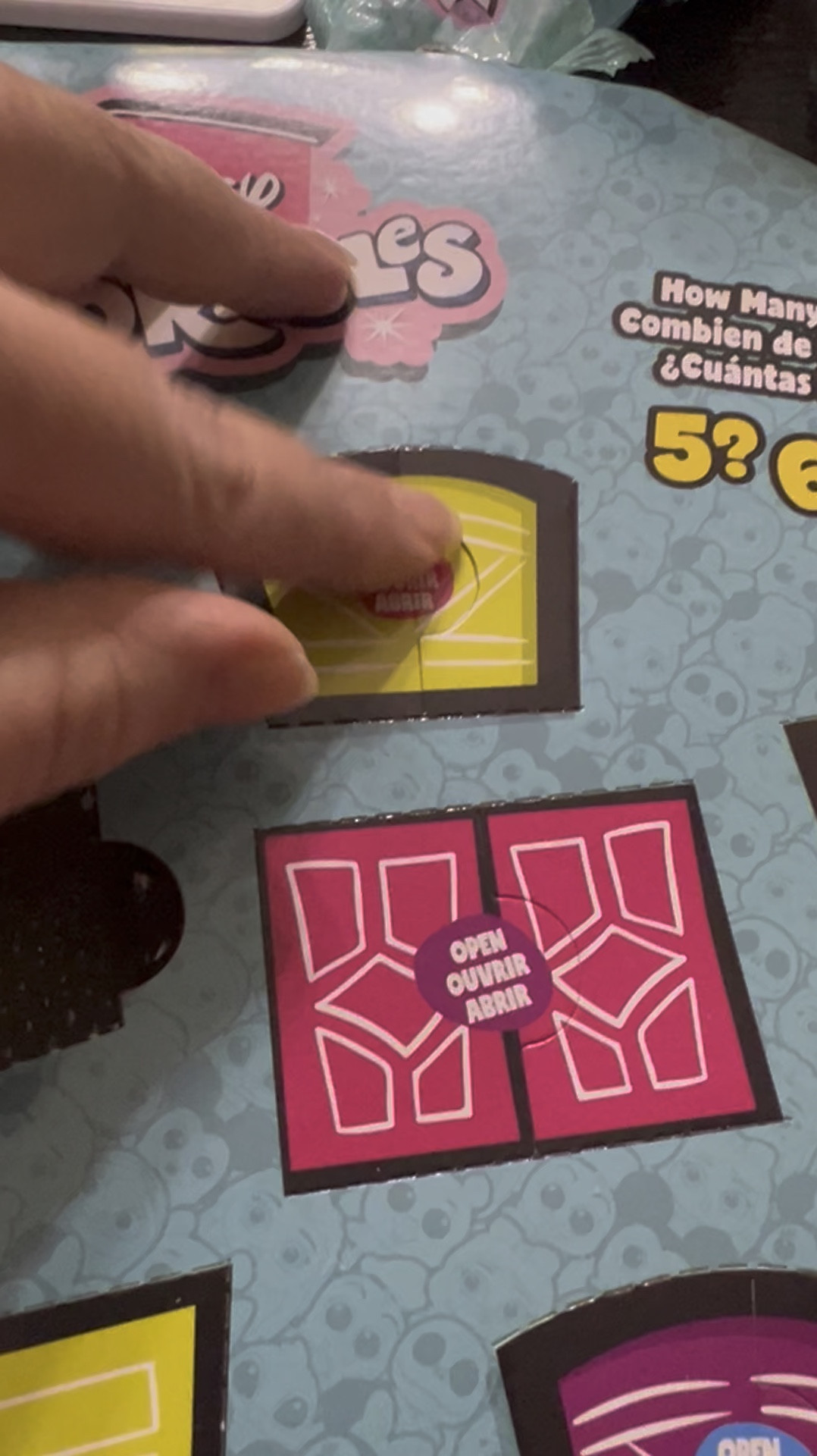 These are so adorable. These are Disney Doorables  blind boxes. You open up these things and there are little characters, but you never know which ones until you open it. There’s different sets and different seasons.   so much fun.