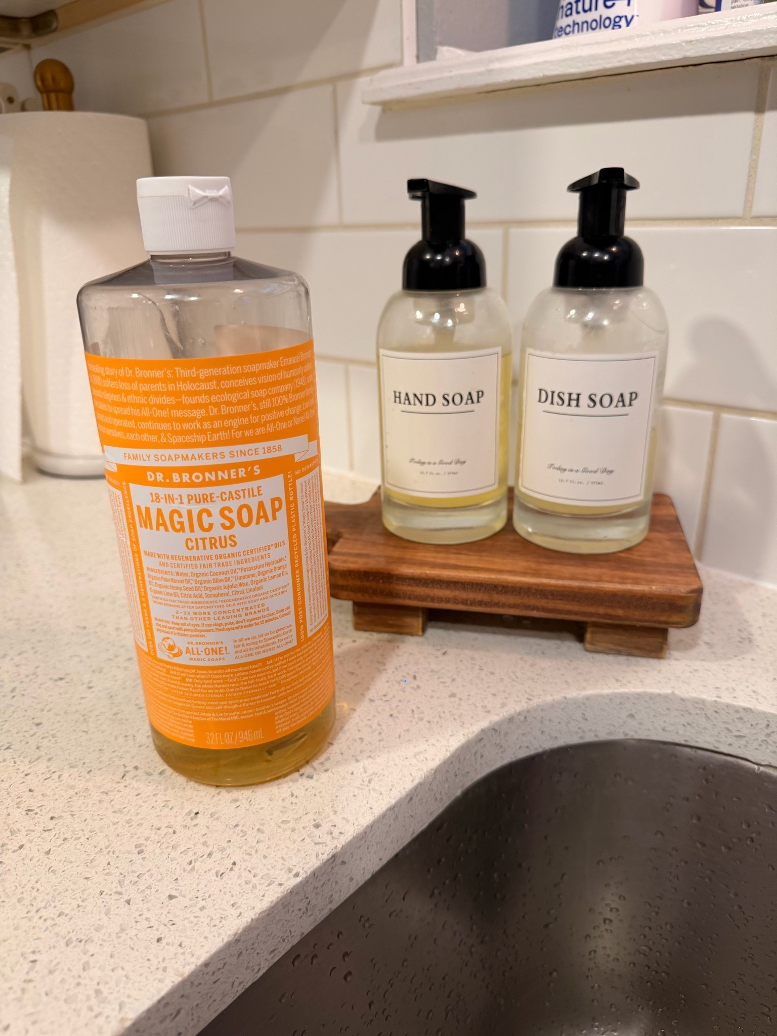 Non-toxic hand-soap dish soap dispensers

#LTKmomlife #LTKHome