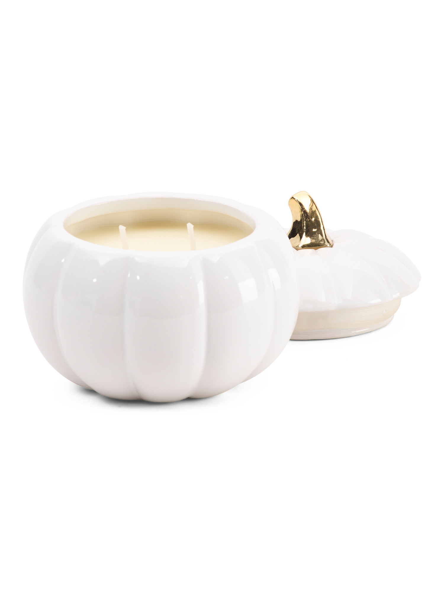 12oz White Pumpkin Candle | TJ Maxx