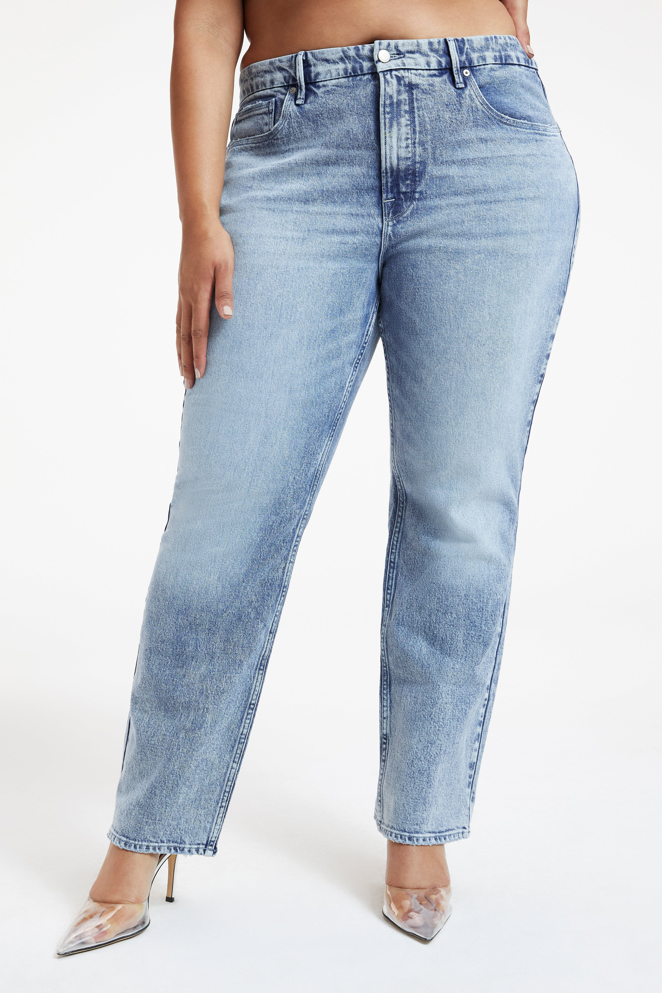 GOOD 90s JEANS | INDIGO301 | Good American