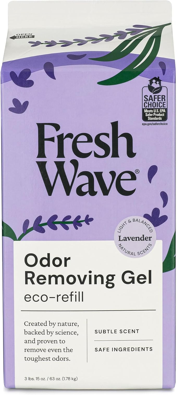 Fresh Wave Lavender Odor Removing Gel Refill, 63 oz, Every 15 oz. lasts 30-60 Days, For Cooking (... | Amazon (US)