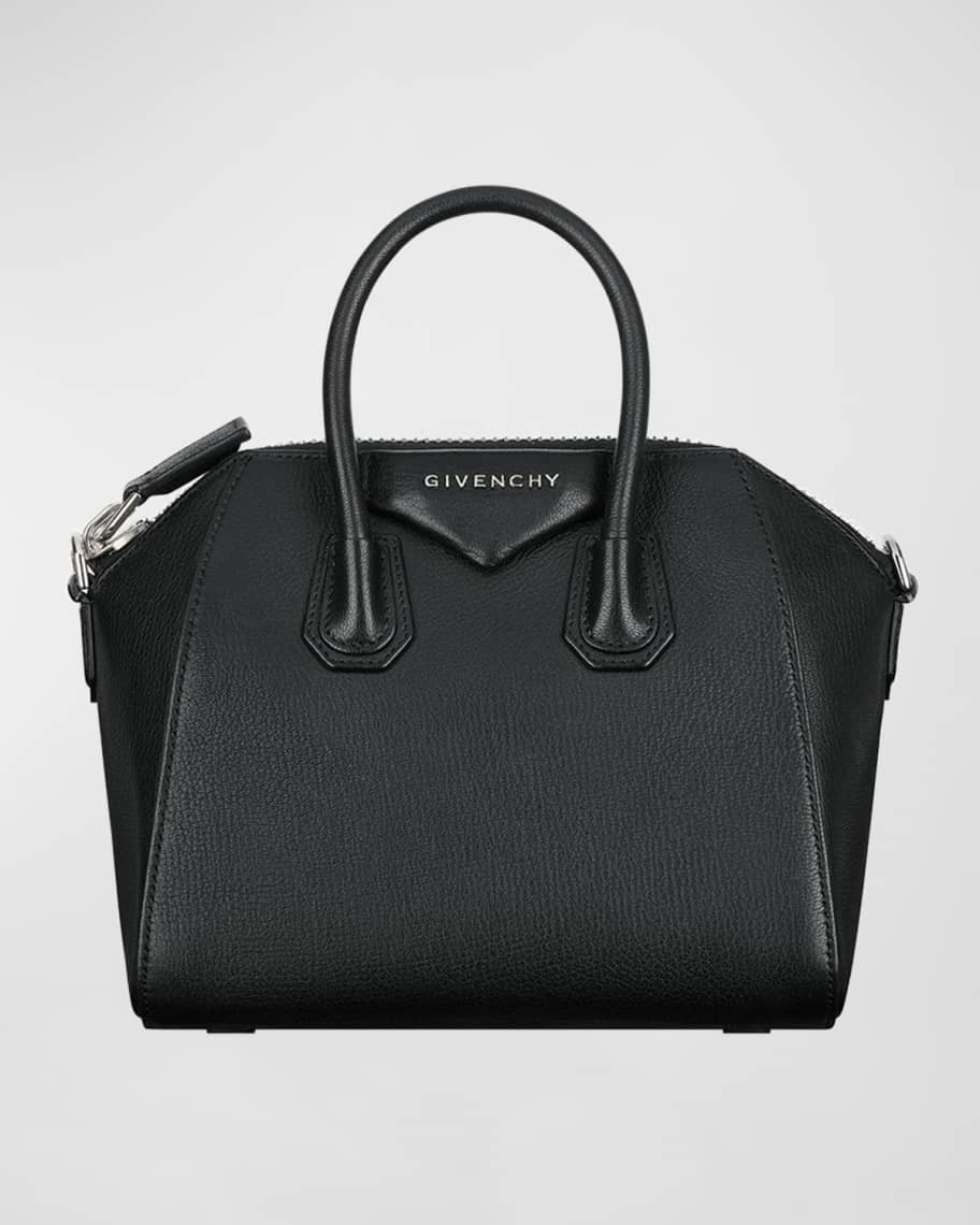 Antigona Mini Top Handle Bag in Grained Leather | Neiman Marcus