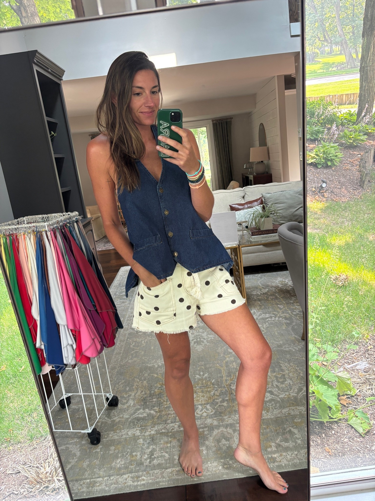 Polka dots 💙 ♥️ - wearing a small

#LTKootd #LTKgrwm #LTKSeasonal