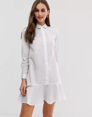 ASOS DESIGN Peplum mini shirt dress | ASOS US