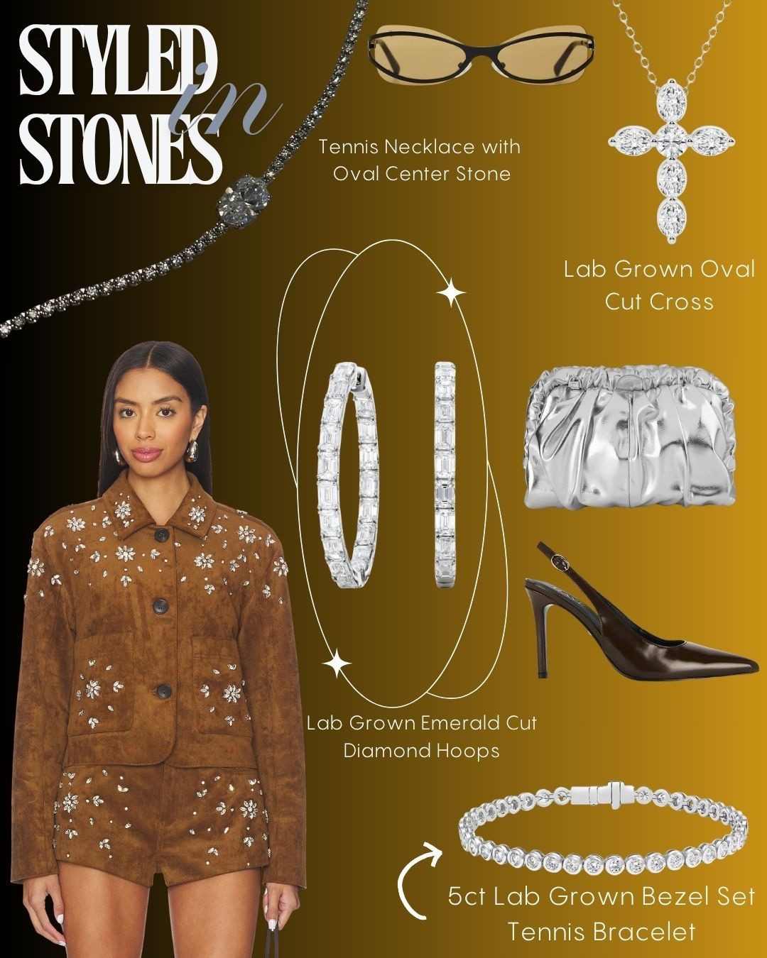 Revolve finds 
Matching set
western outfit 
Suede set 
Brown suede set 
Chocolate pumps 
Silver clutch 
Yellow sunglasses 
Diamond hoops 
Emerald cut hoops 
Miami fall 
Fall outfit inspo 
Fall 2025 


#LTKCyberWeek #LTKSeasonal #LTKHoliday