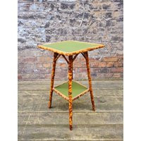 Vintage Tiger Bamboo 2 Tier Side Table | Etsy (UK)