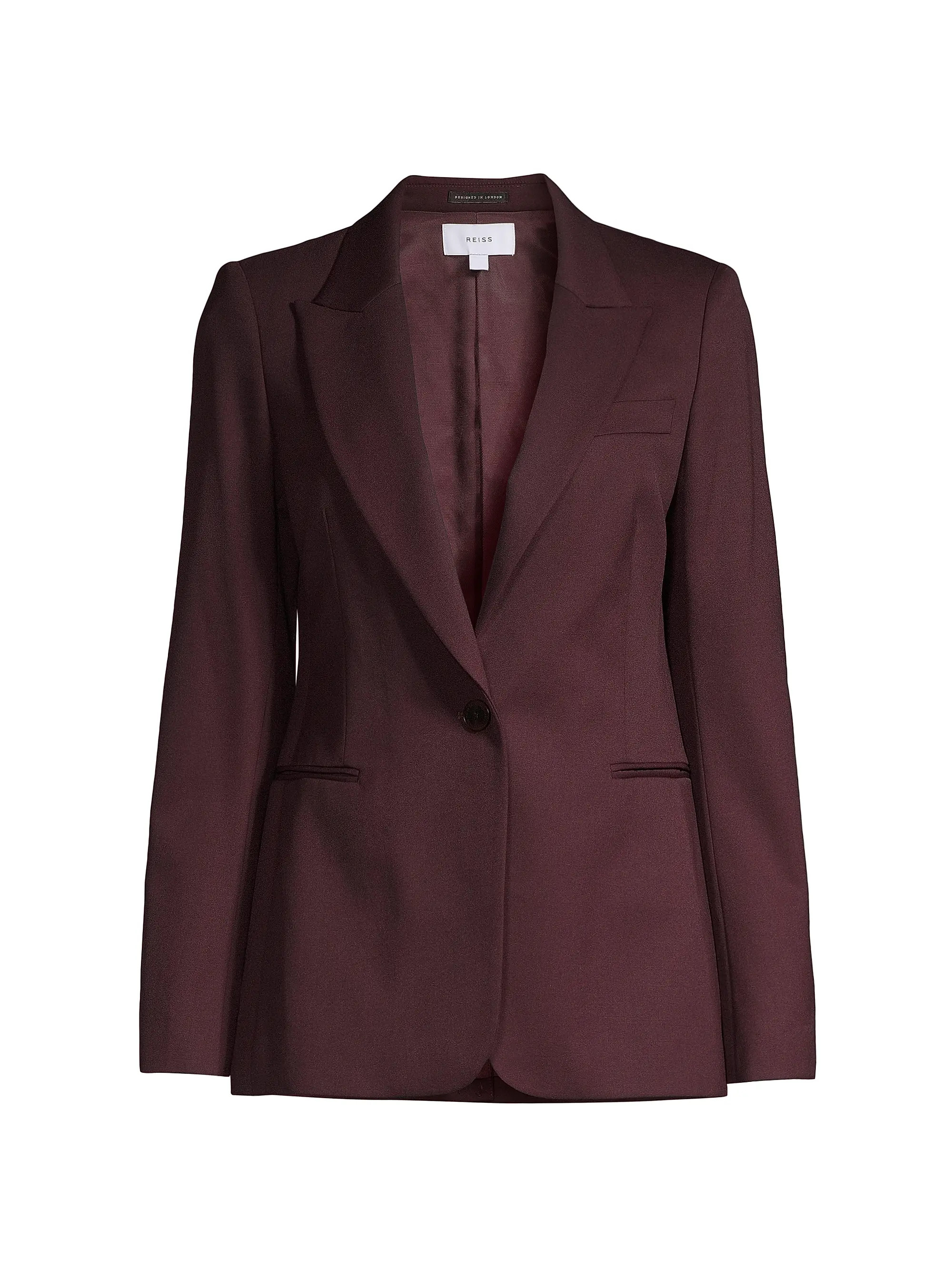 Jade Wool-Blend Single-Button Blazer | Saks Fifth Avenue